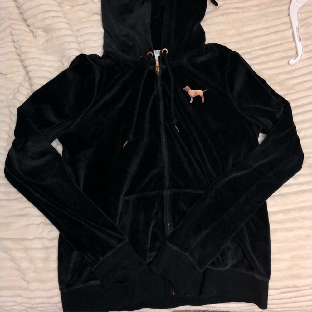 pink zip up